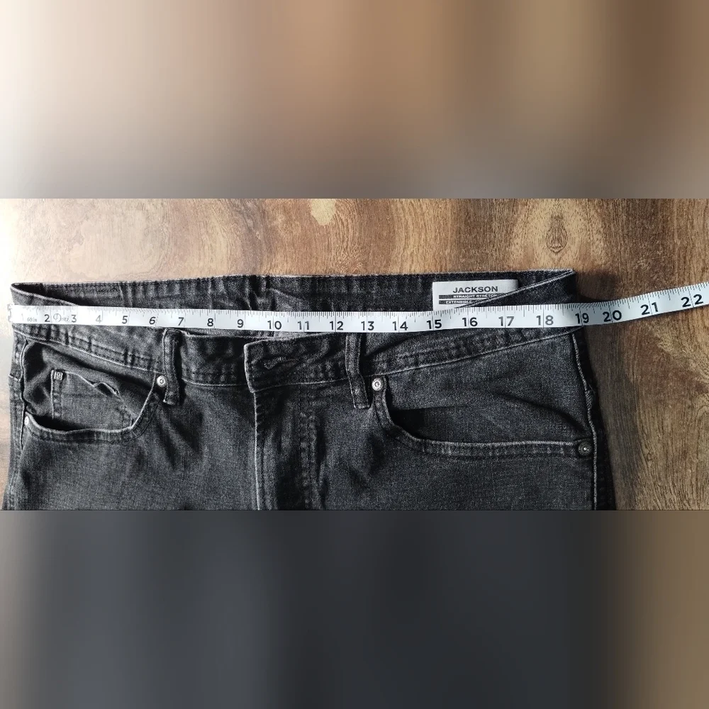 Buffalo David Bitton Jackson Men's Black Straight Jeans Size (36X34)